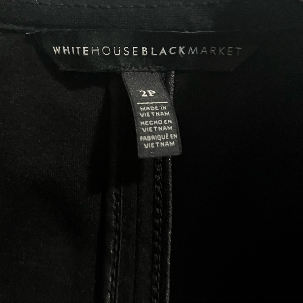 White House black market Ponte Military style blazer jacket - Picture 11 of 14